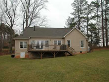 Large Deck Off Back of House